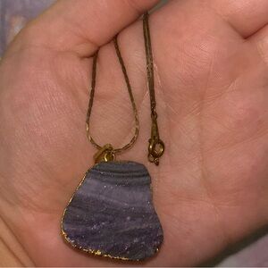 18KRGP With Stone Necklace